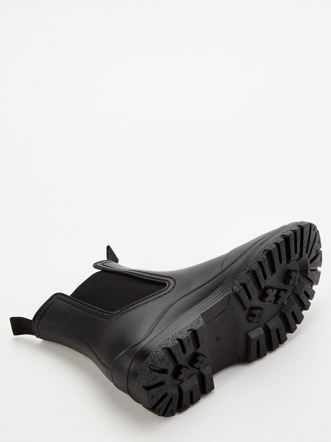 Image 5 of 7 of V by Very Chunky Ankle Wellies - Black