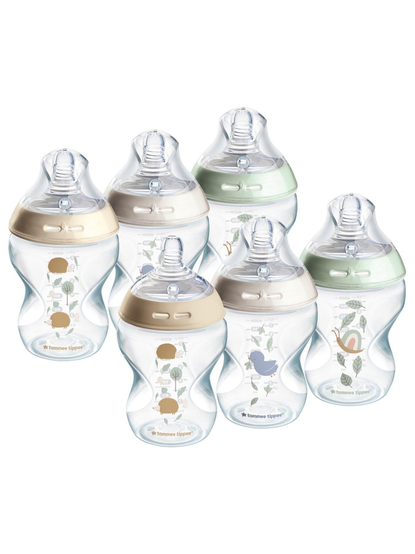 Tommee Tippee 6 x 260ml Feeding Bottles