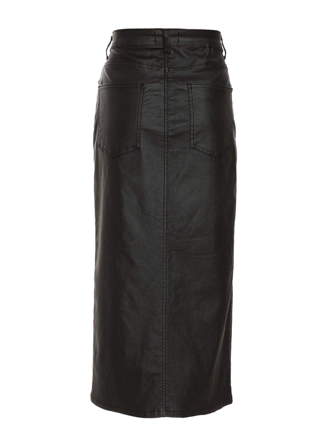 Black midi skirt quiz best sale