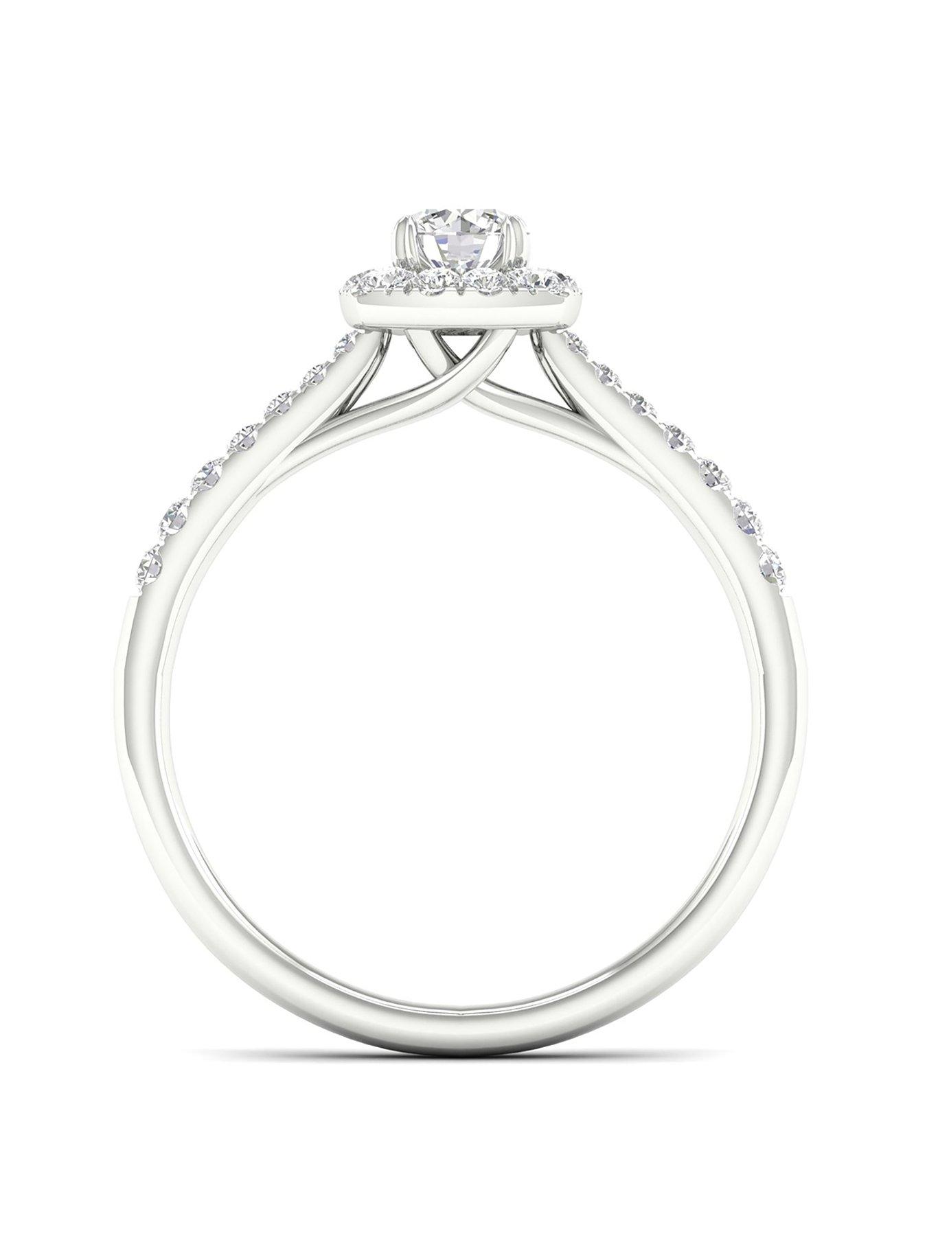 Ernest jones princess cut diamond ring deals