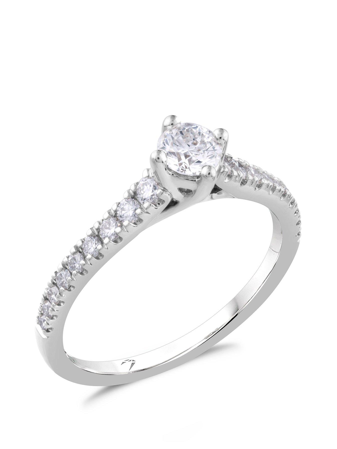 Ernest jones platinum wedding on sale ring