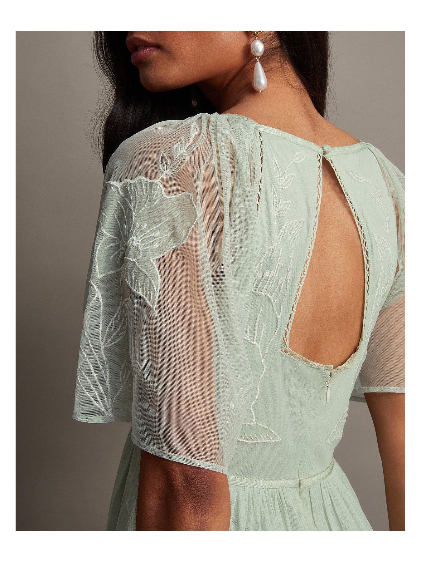 sachin and babi light blue dress Buy Monsoon Sage Green Baby Beatrice Floral Embroidered Tulle Dress from  the Next UK online shop main image 0