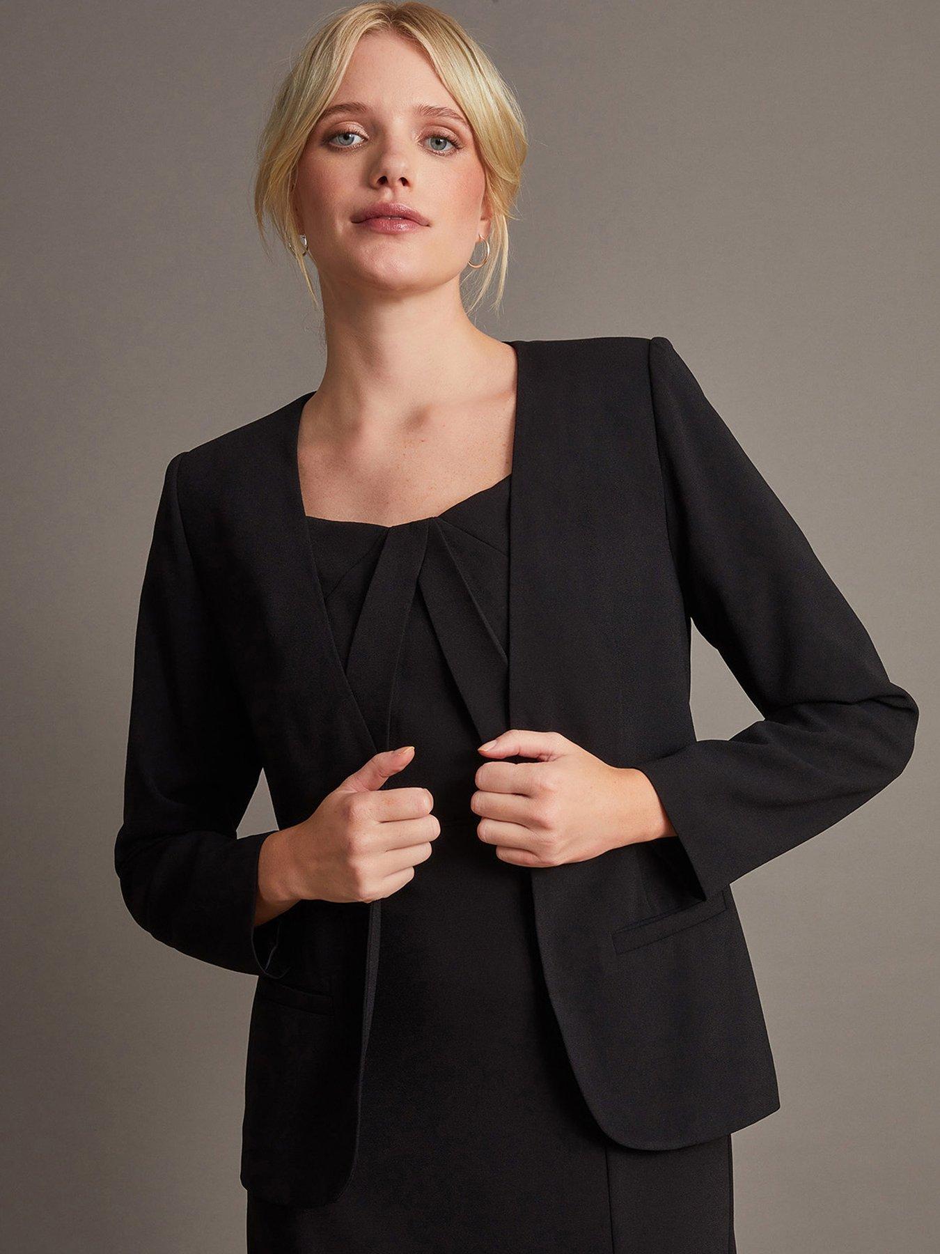 Image 1 of 5 of Monsoon Erica Jacket - Black