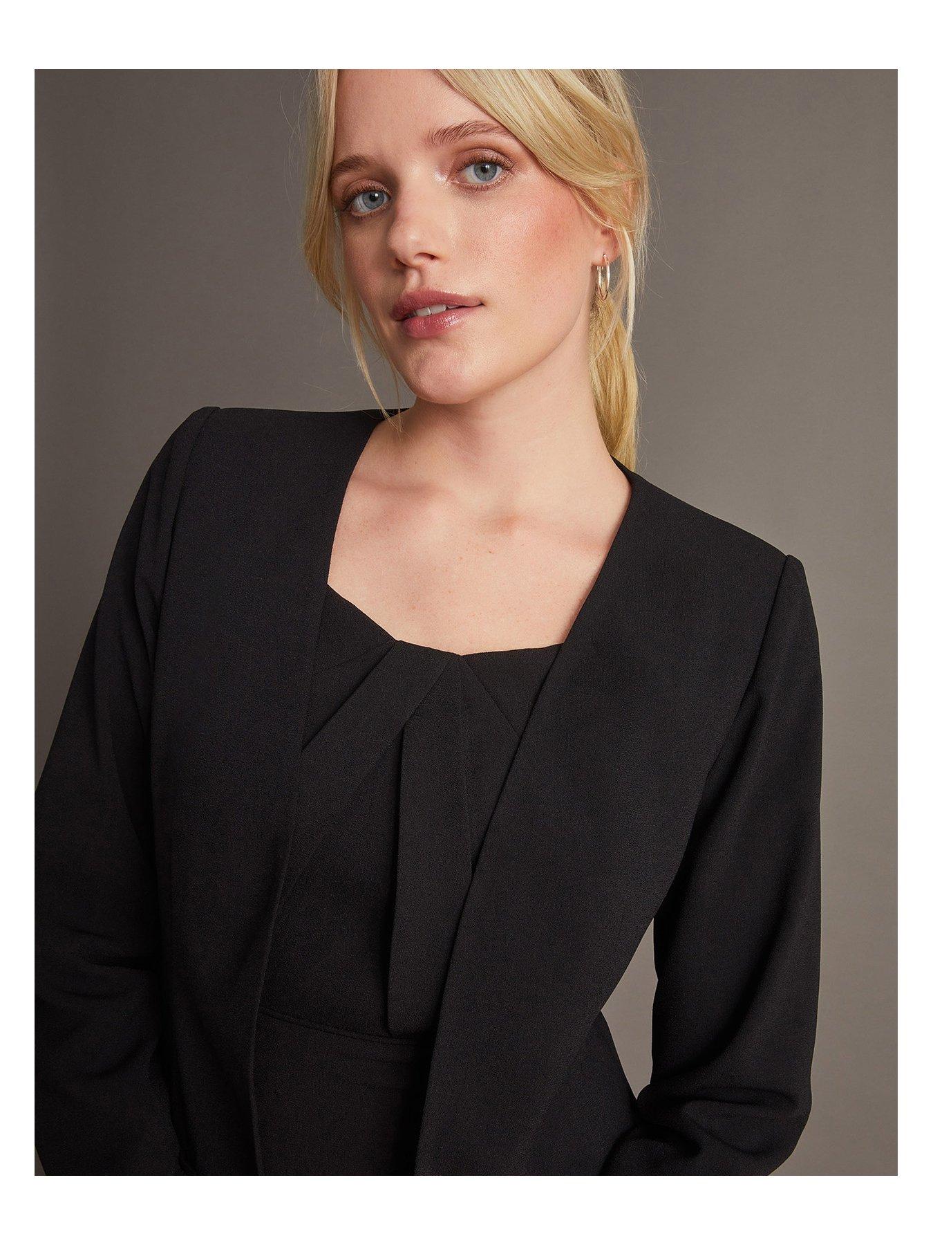 Image 4 of 5 of Monsoon Erica Jacket - Black