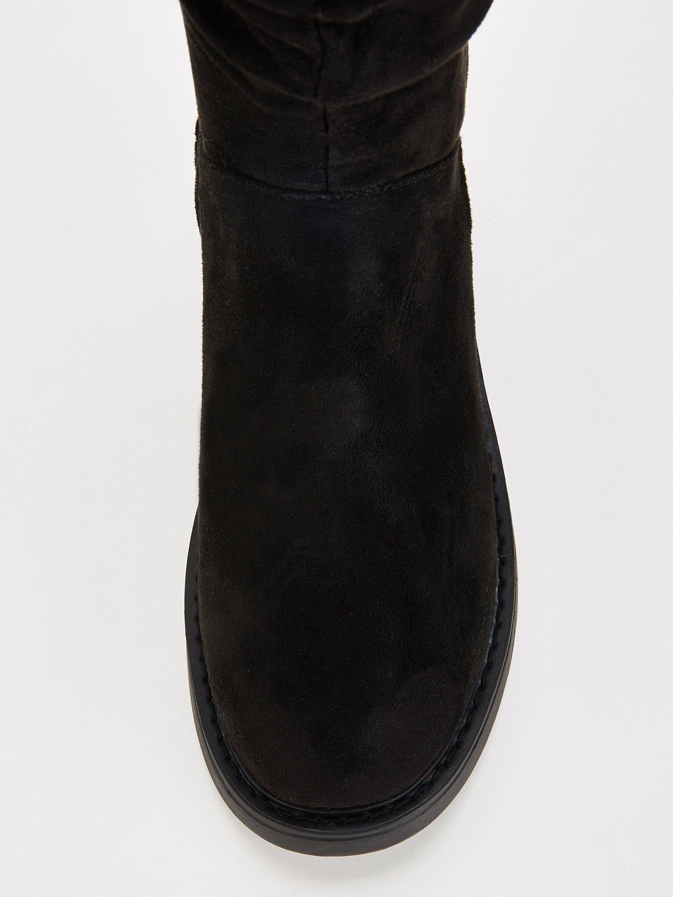 Image 5 of 7 of V by Very Extra Wide Fit Comfort Slouch Knee Boot