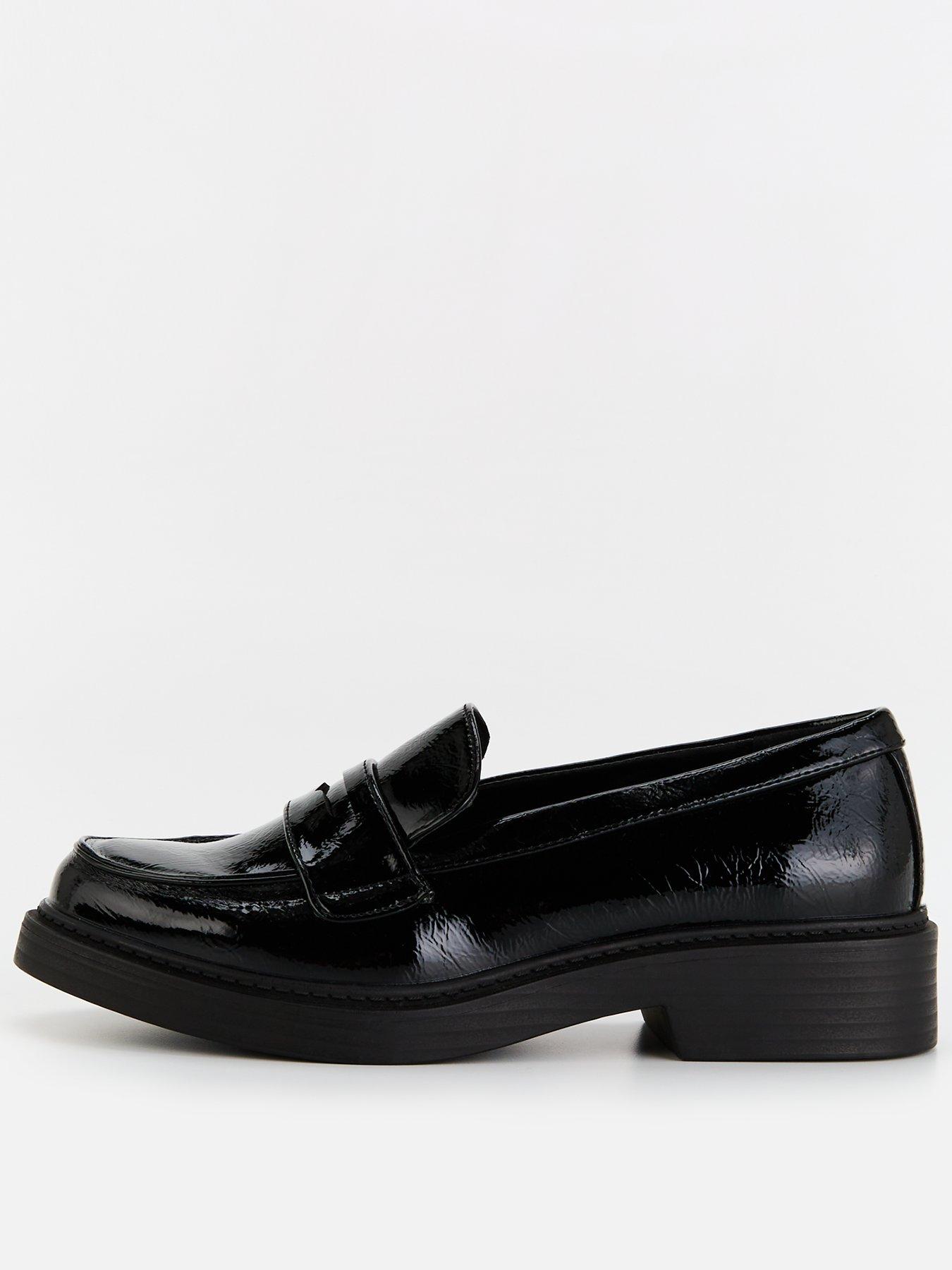 Everyday Wide Fit Loafer Black Very