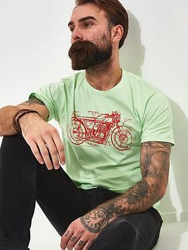 joe browns custom ride t-shirt - grey