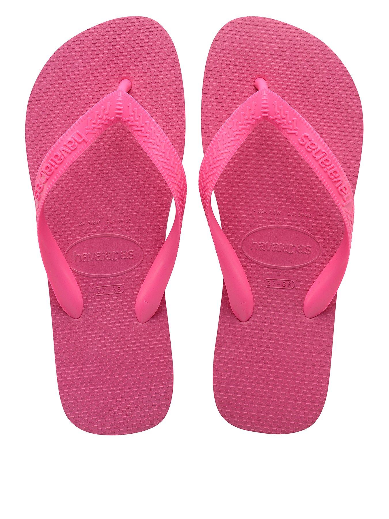 Havaianas Top Flip Flop, Pink, Size 3-4, Women