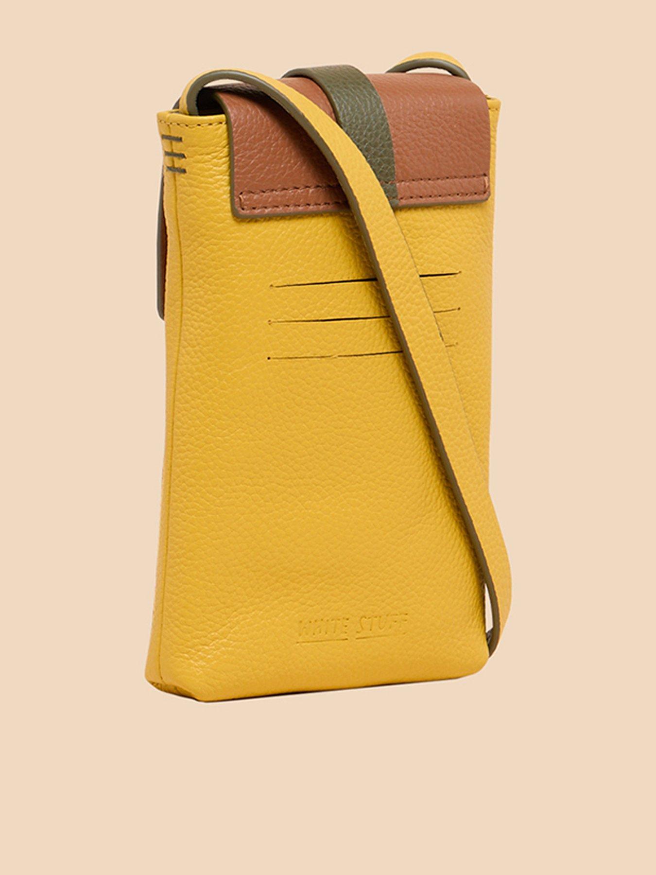 White Stuff Clara Buckle Leather Phone Bag - Multi | Very.co.uk