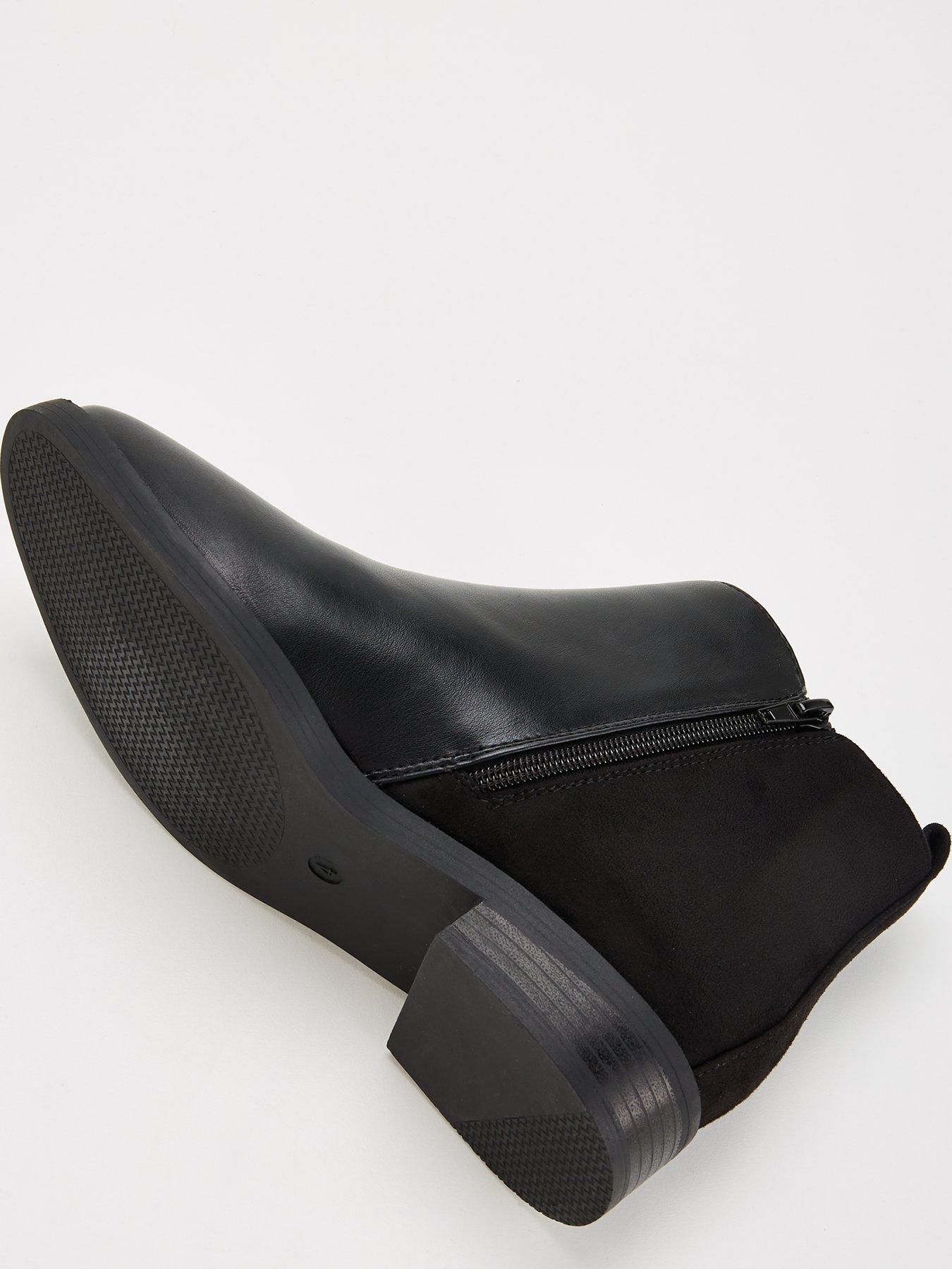 Extra wide fit ankle boots clearance