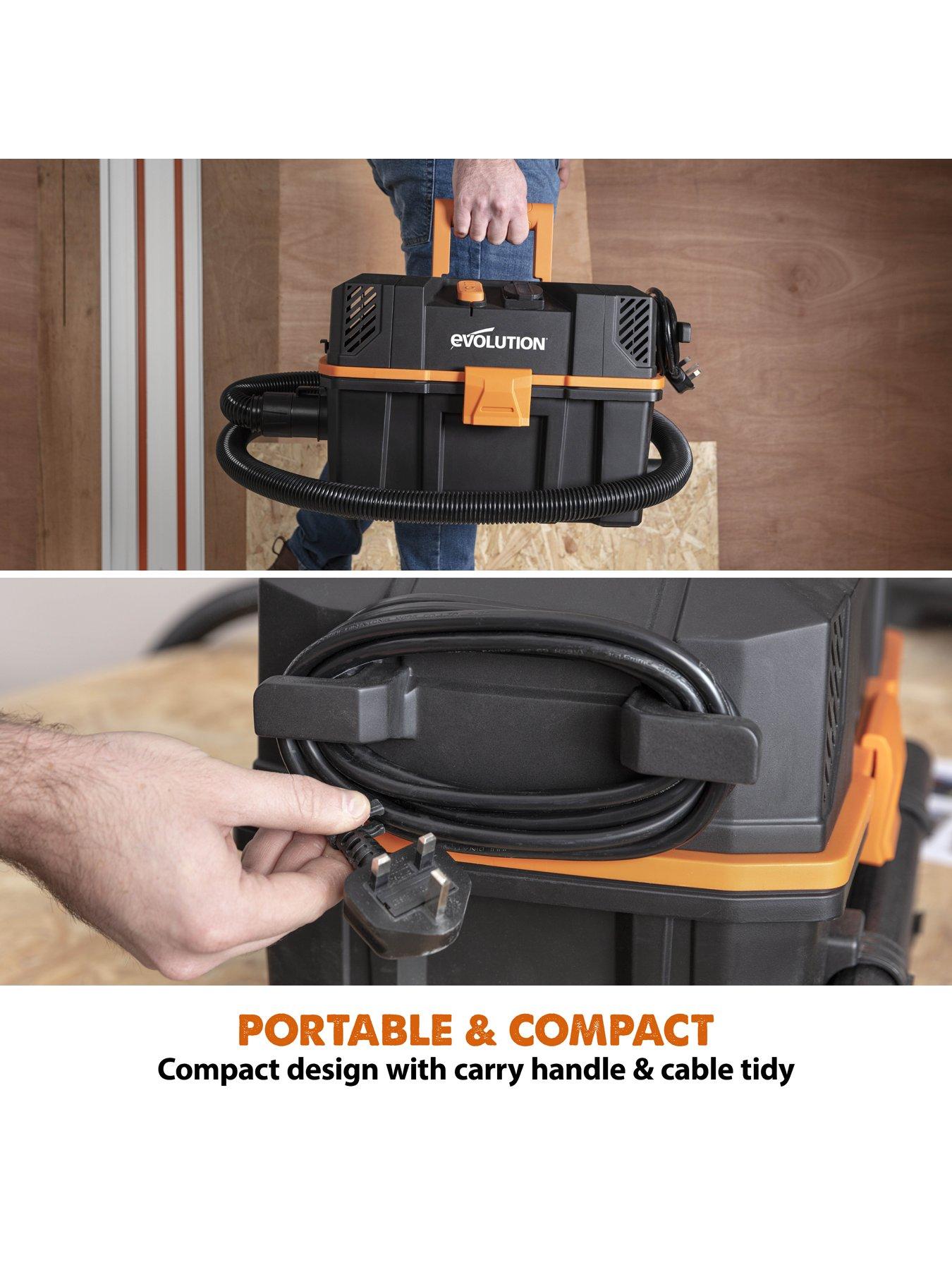Image 7 of 7 of Evolution Corded Wet &amp; Dry Vaccum with Power Take Off 230v R15VAC