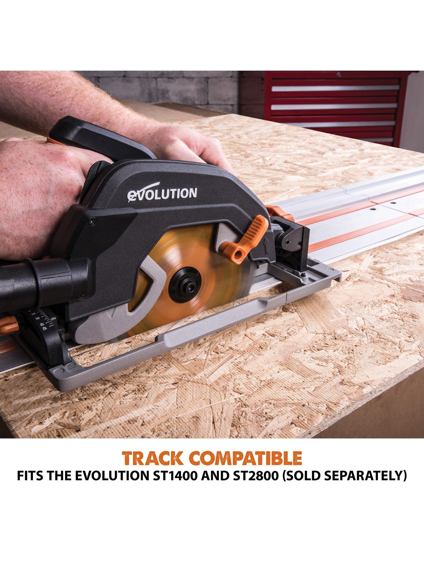 Evolution R185CCSX+ 185mm Track Compatible Circular Saw | Very