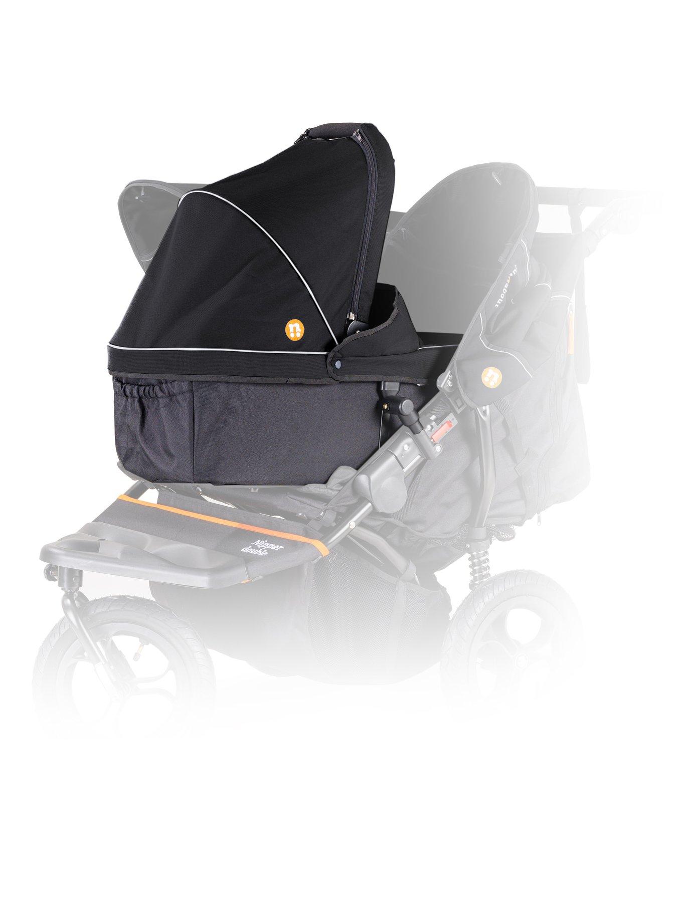 Out n About Nipper Double V5 Pushchair Black Very