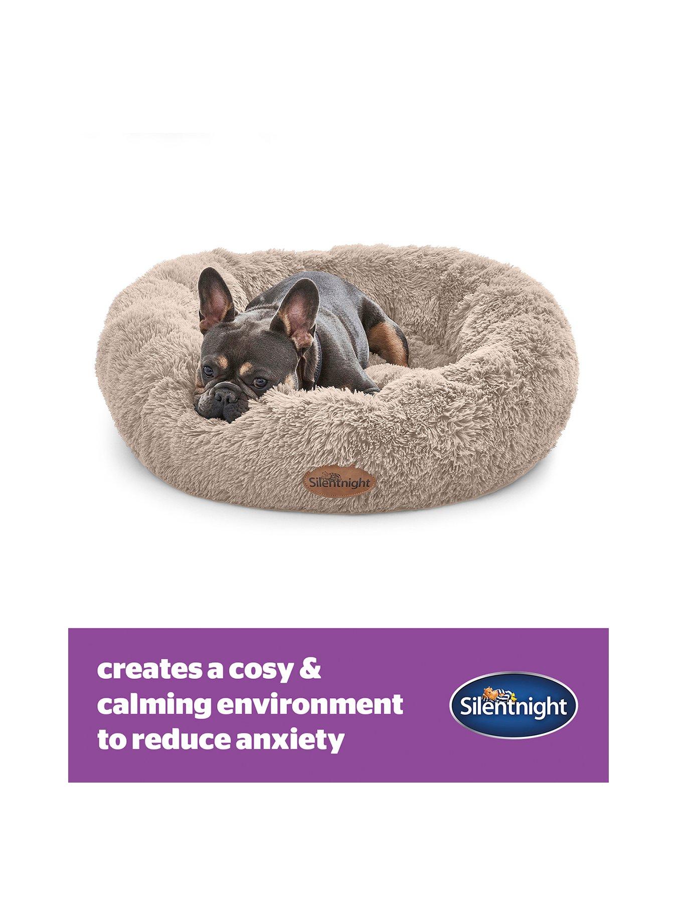 Image 2 of 7 of Silentnight Calming Donut Pet Bed - Natural