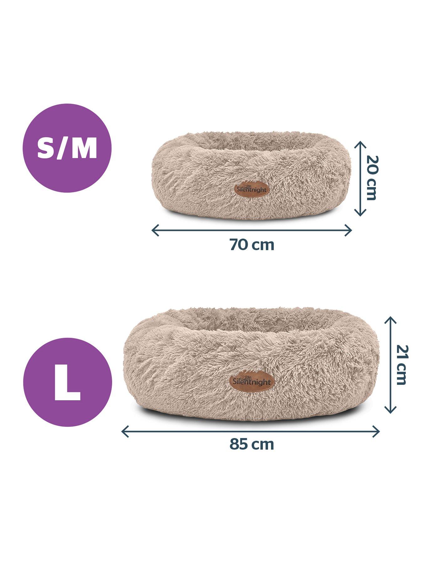 Image 4 of 7 of Silentnight Calming Donut Pet Bed - Natural