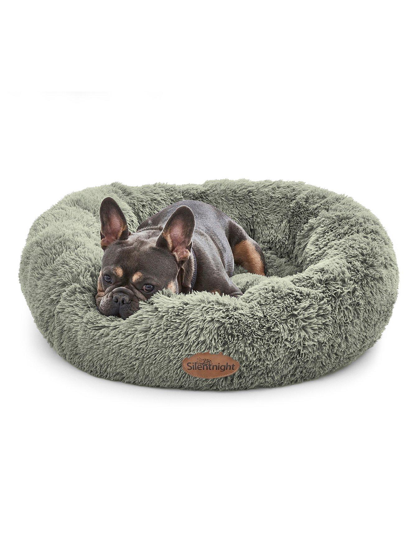 Image 1 of 6 of Silentnight Calming Donut Pet Bed - Sage
