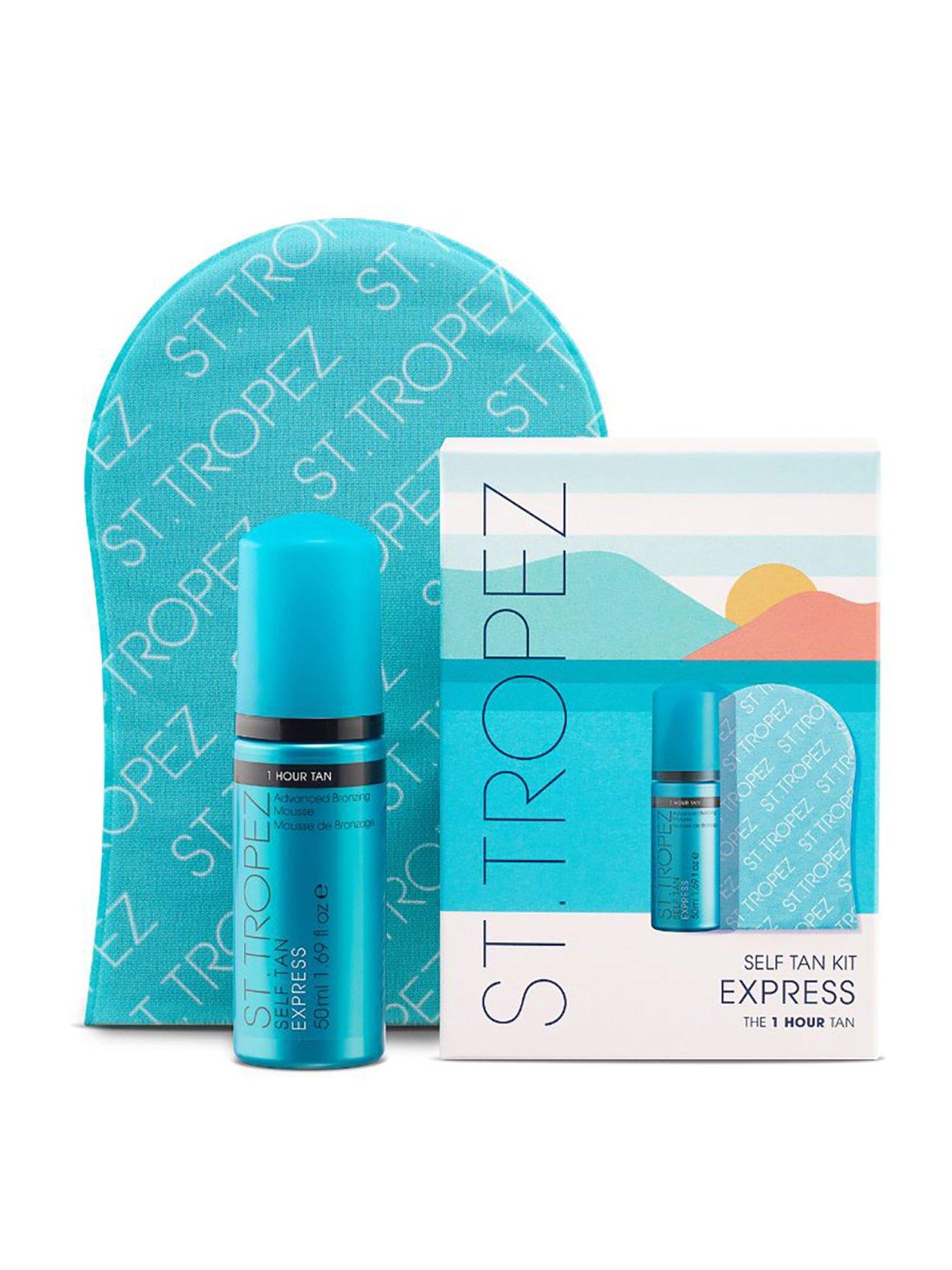 St.Tropez Self Tan Express Starter Kit 50ml Mousse & Velvet Applicator Mitt - Image 13