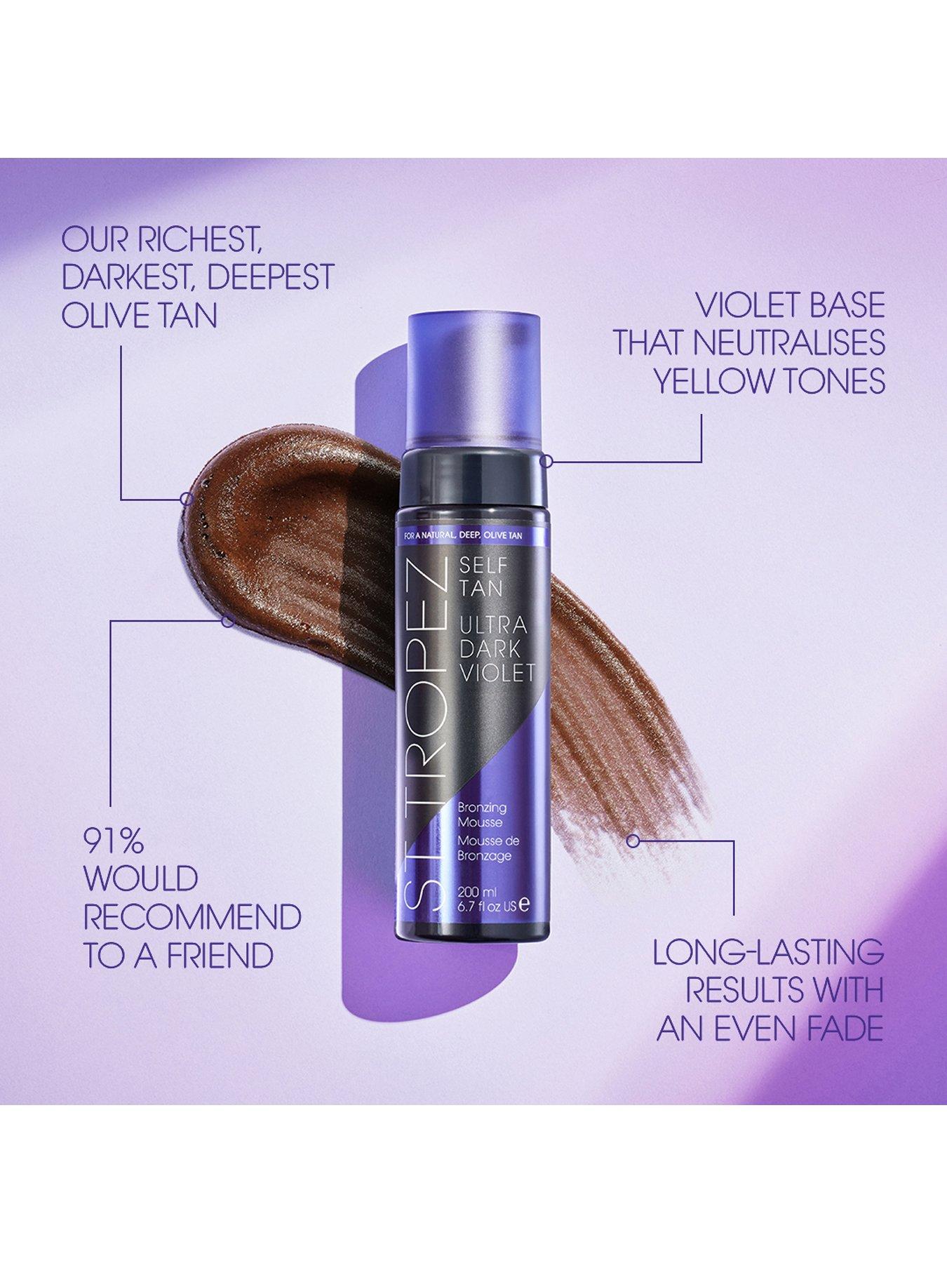 Image 4 of 6 of St Tropez Self Tan Ultra Dark Violet Bronzing Mousse 200ml