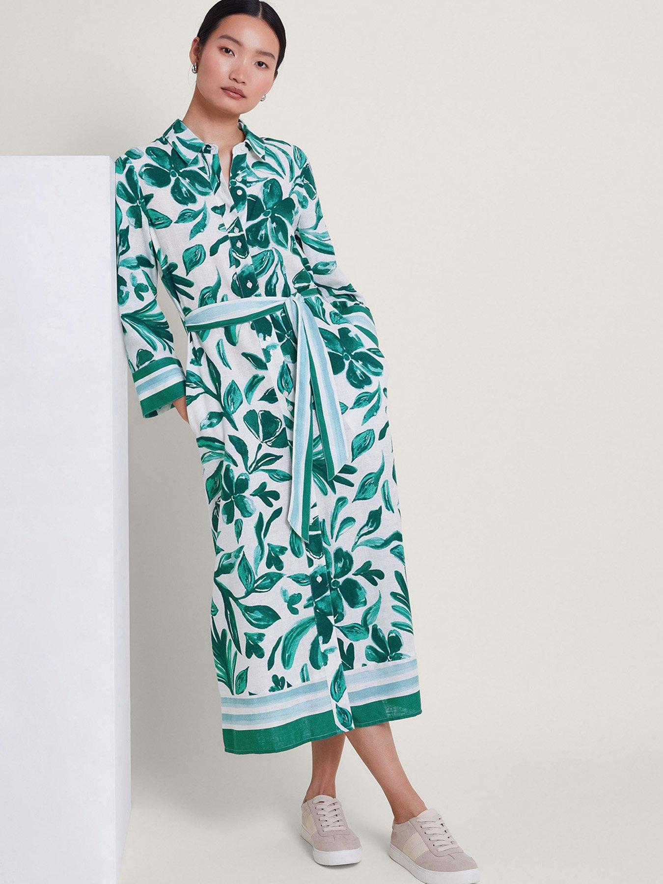 slim fit dress slacks Long green satin dress NAOMI main image 0