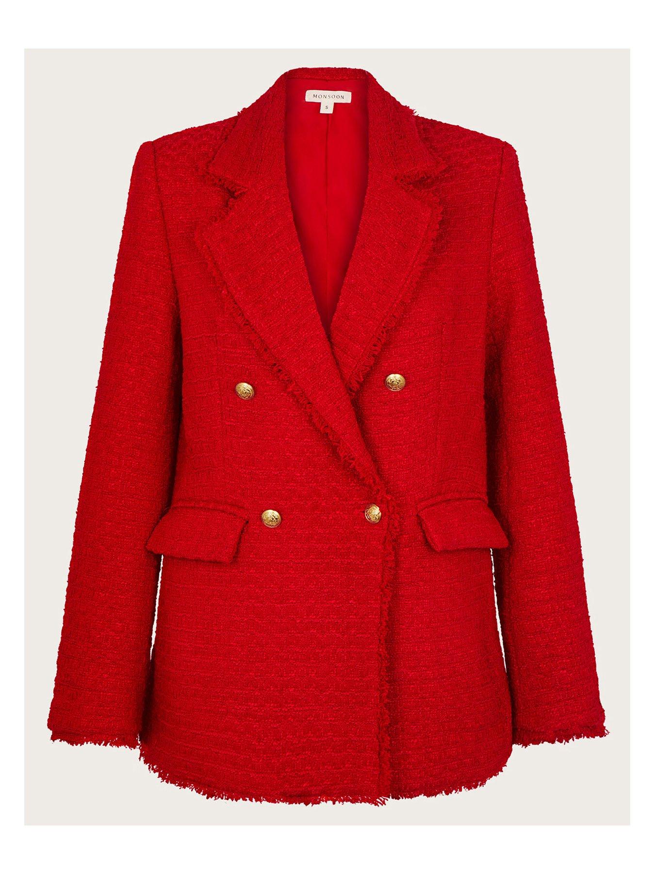 Monsoon red jacket best sale