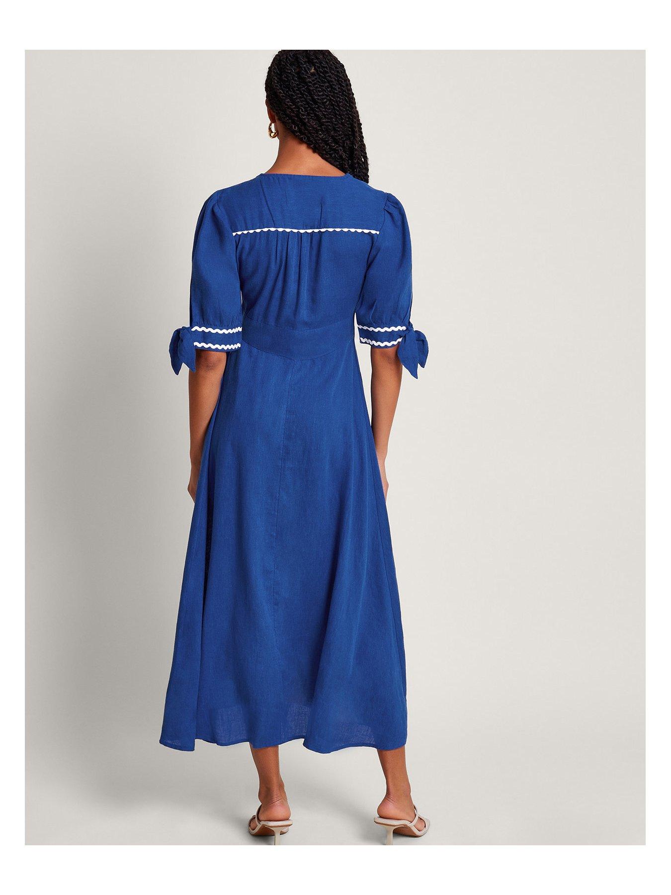 Monsoon linen dress hotsell