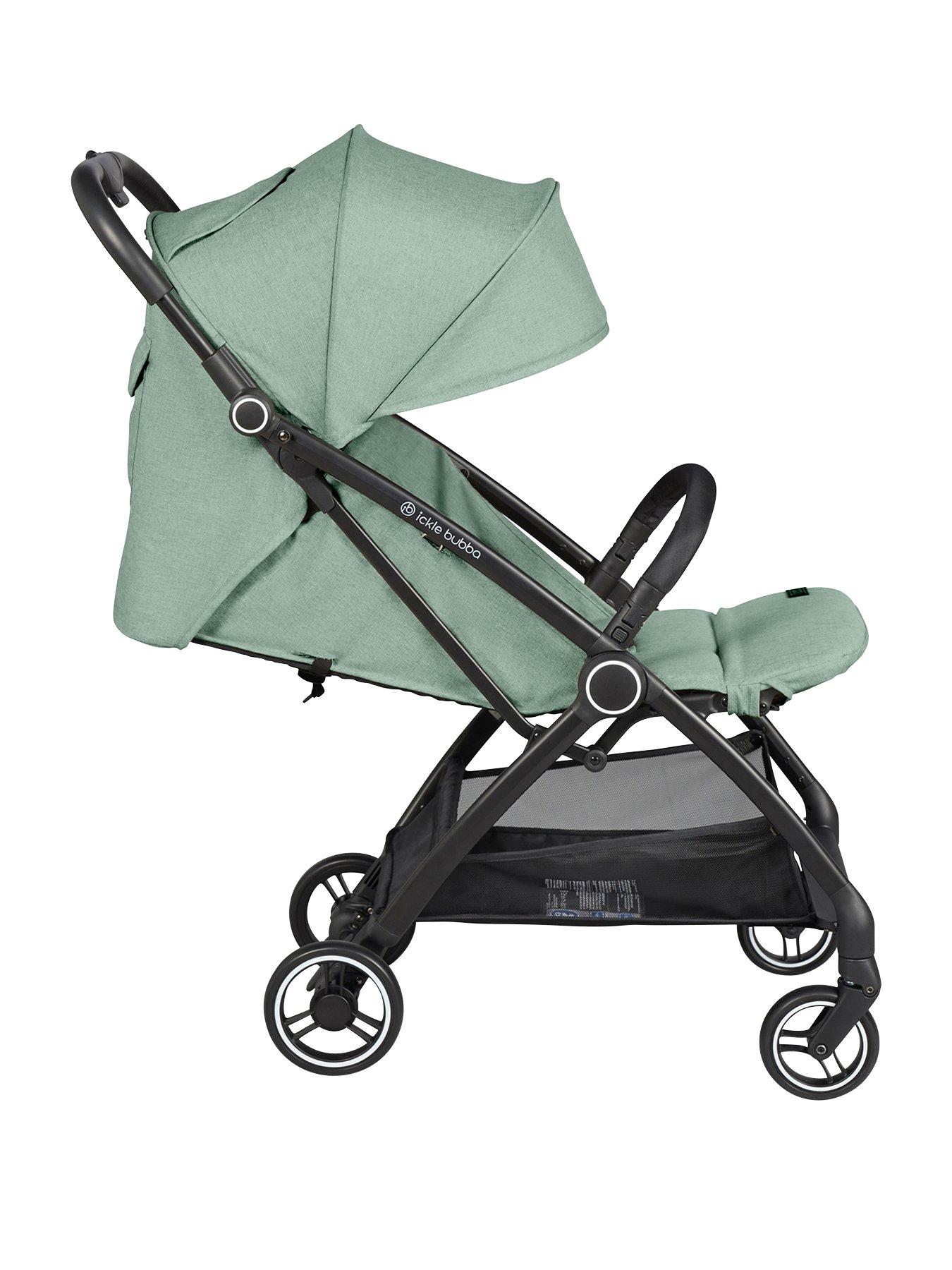 Image 3 of 7 of Ickle Bubba Aries Max Autofold Stroller - Sage Green