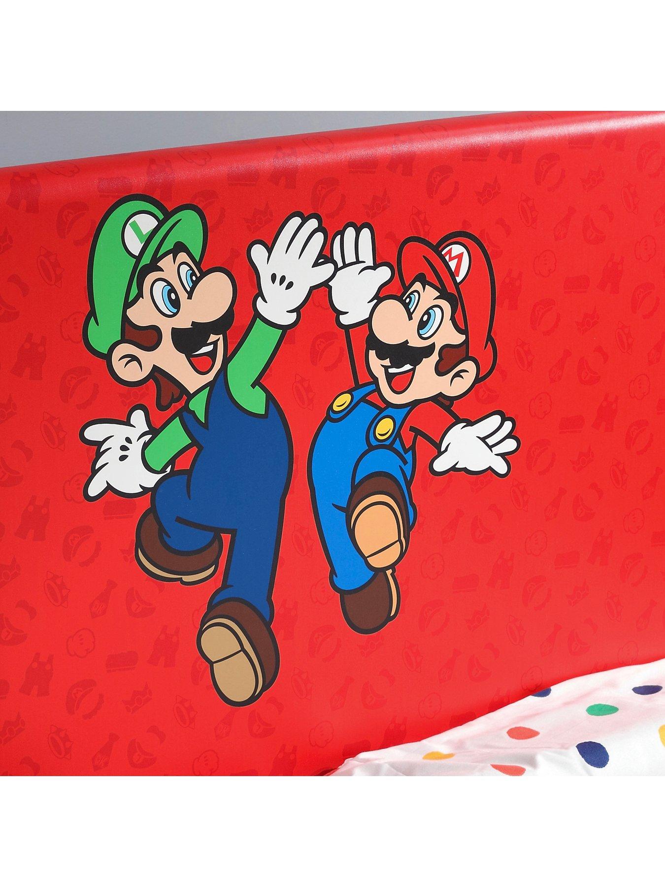 Image 4 of 7 of X Rocker Nintendo Super Mario Single&nbsp;Bed Frame&nbsp;- Red
