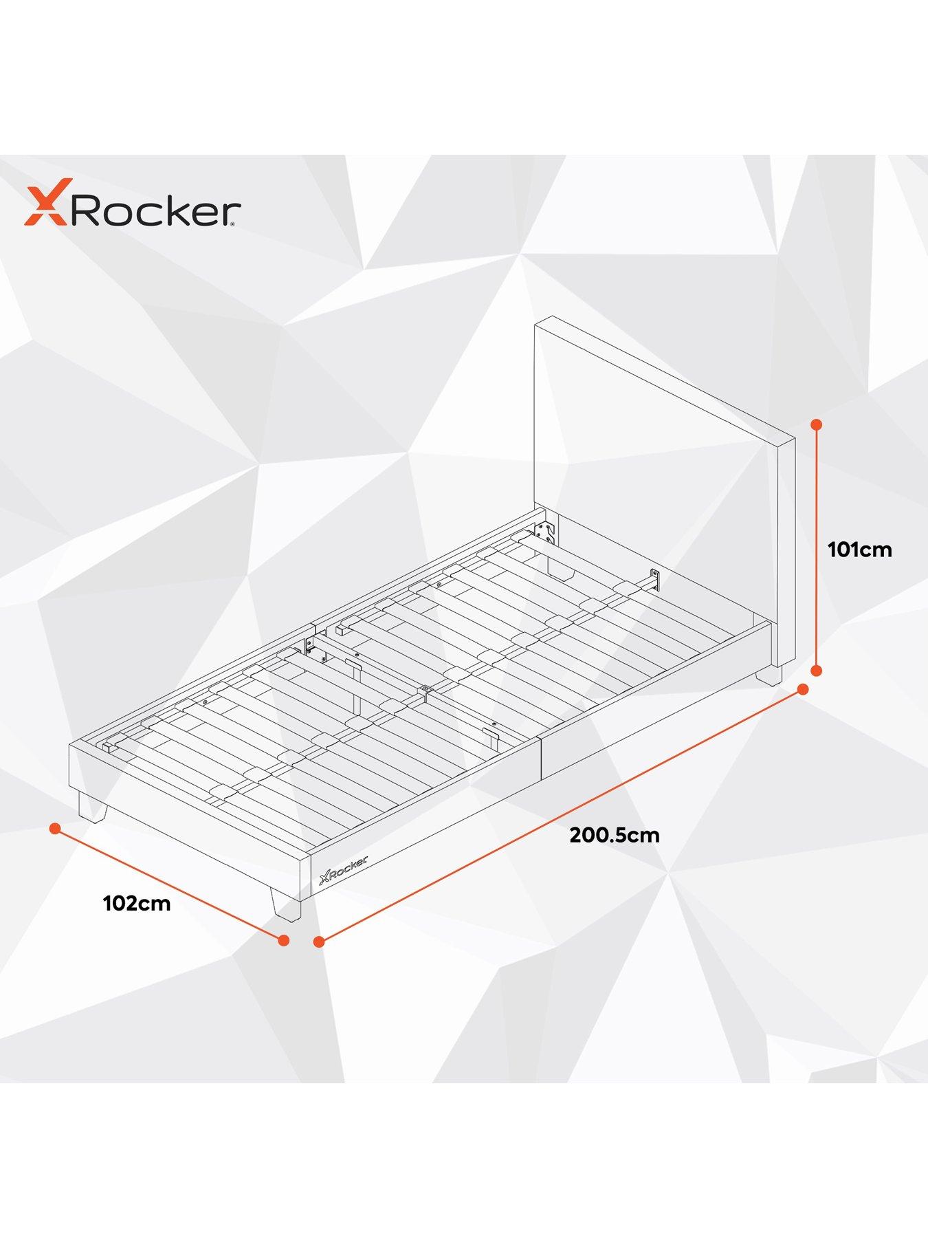 Image 7 of 7 of X Rocker Nintendo Super Mario Single&nbsp;Bed Frame&nbsp;- Red