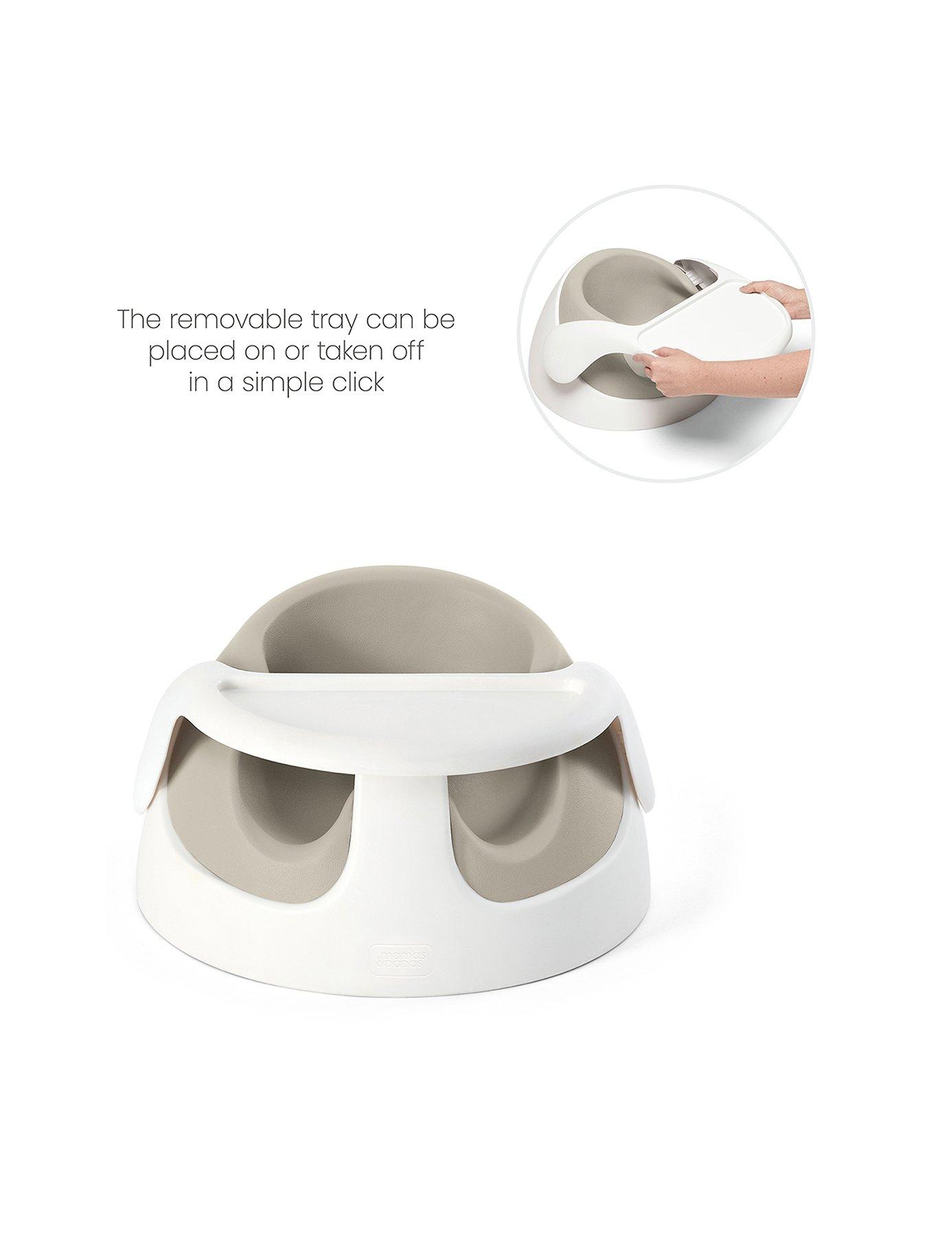 Image 3 of 7 of Mamas & Papas Baby Snug and Activity Tray - Clay