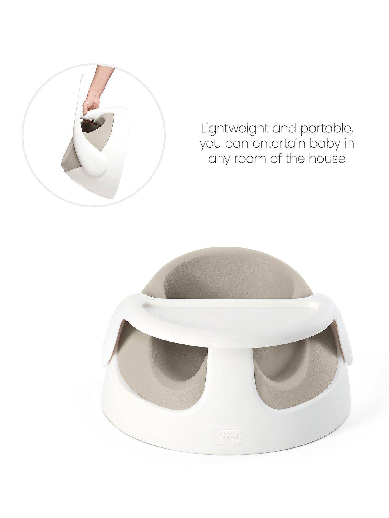 Image 4 of 7 of Mamas & Papas Baby Snug and Activity Tray - Clay