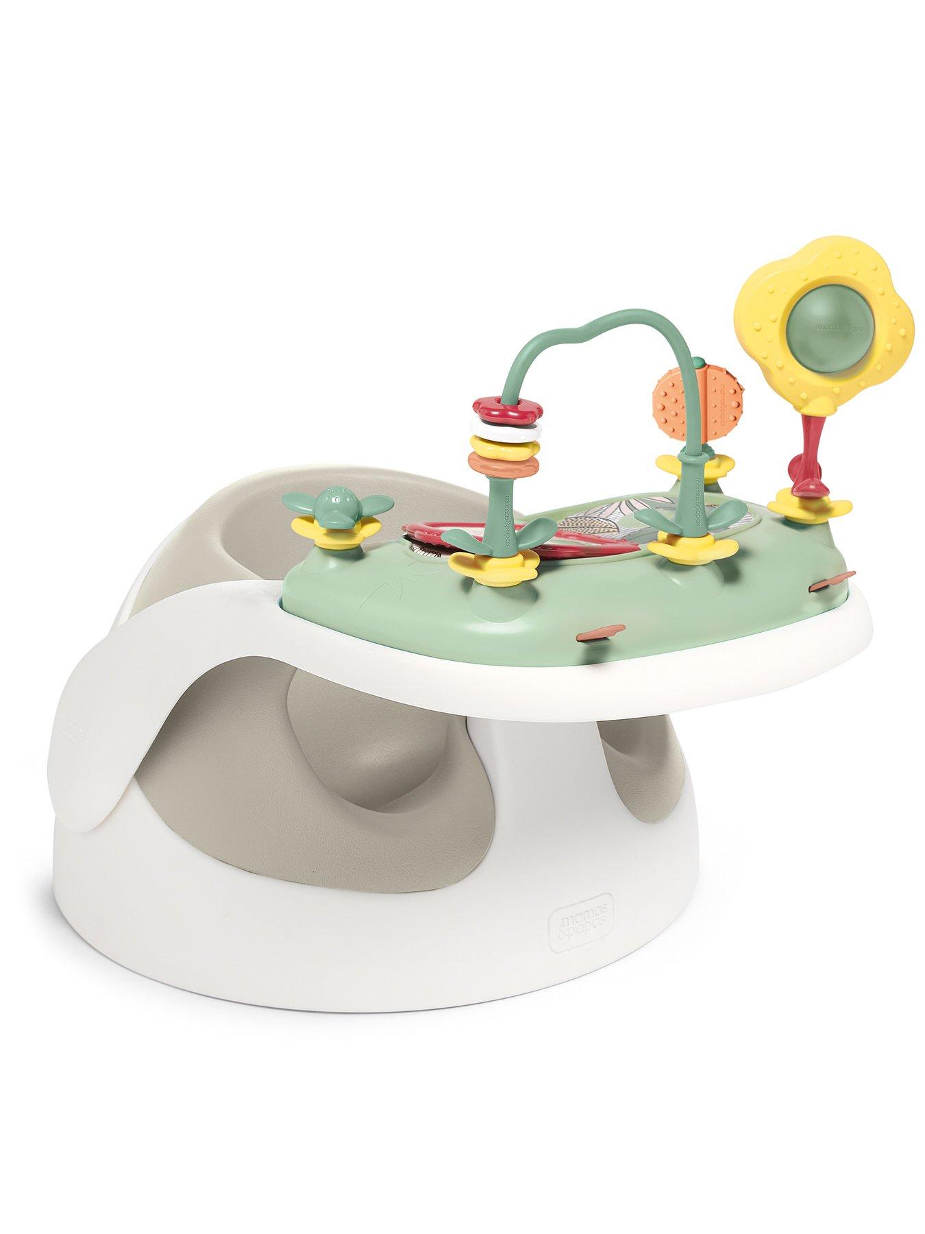 Image 6 of 7 of Mamas & Papas Baby Snug and Activity Tray - Clay