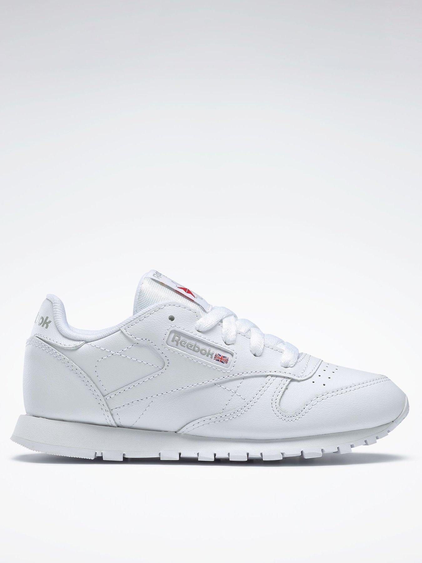 reebok-kids-unisex-classic-leather-trainers-white