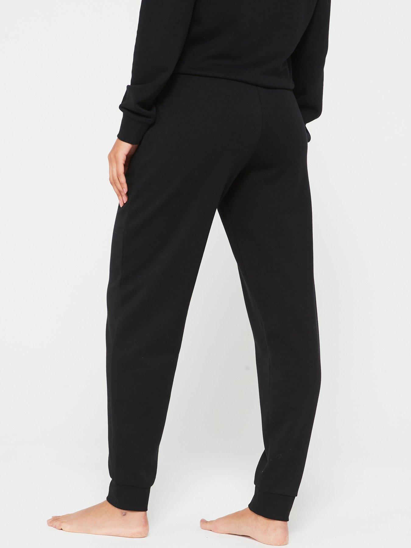 Image 2 of 4 of BOSS Stripe Cuffed Jog Pant - Black
