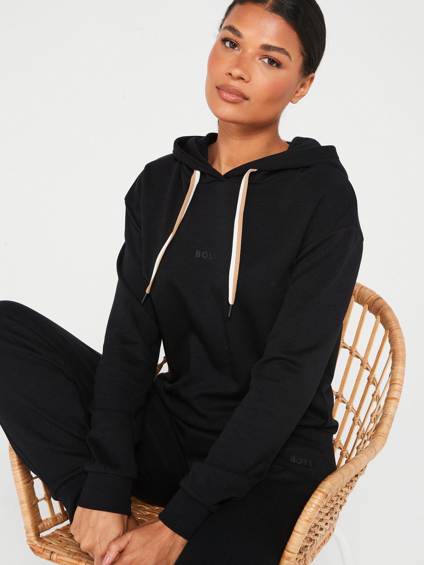 Image 4 of 4 of BOSS Stripe Cuffed Jog Pant - Black