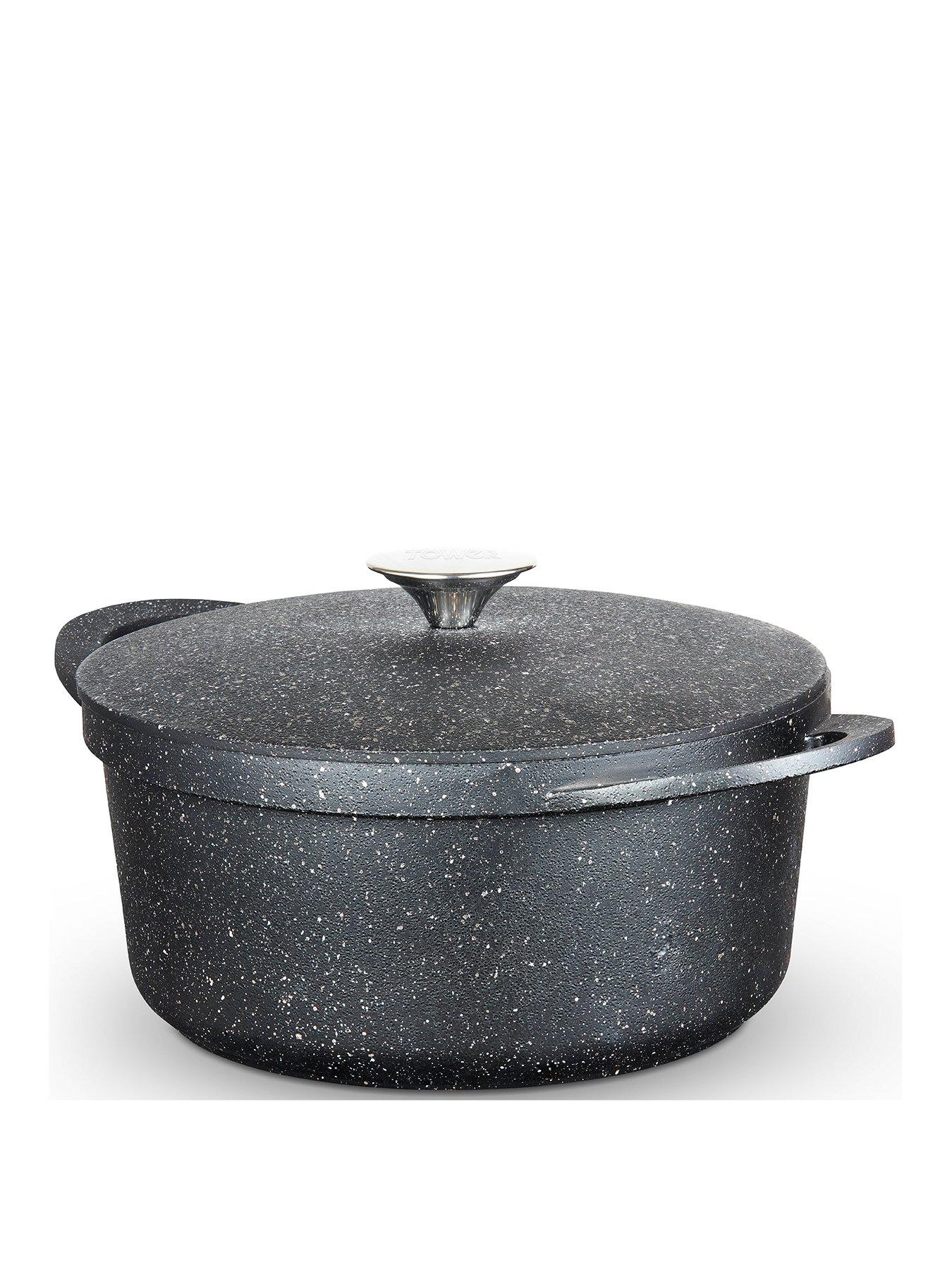 Tower Precision 24 cm Casserole with Lid