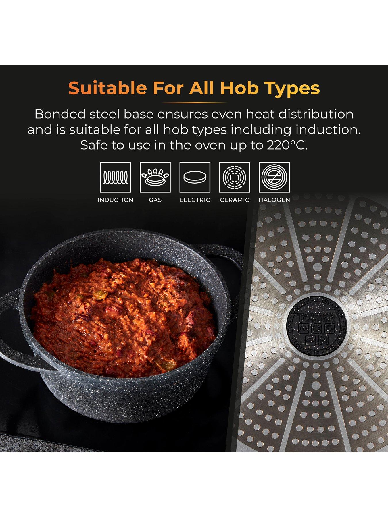 Image 4 of 7 of Tower Precision 24 cm Casserole with Lid
