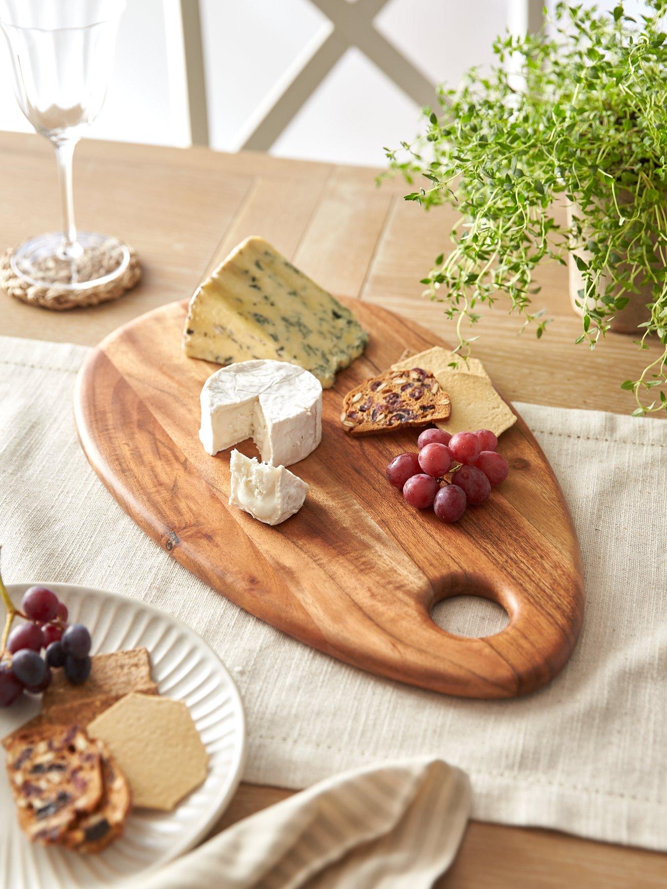 Image 1 of 6 of The Very Collection Acacia Pebble Serving Board