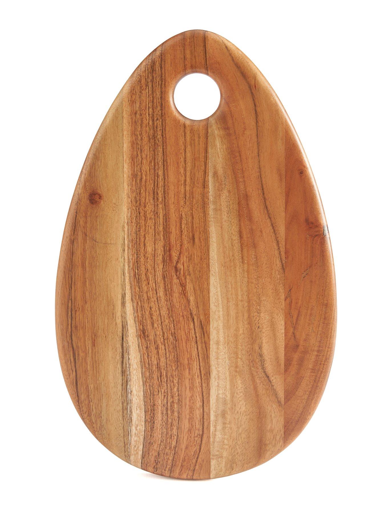 Image 4 of 6 of The Very Collection Acacia Pebble Serving Board