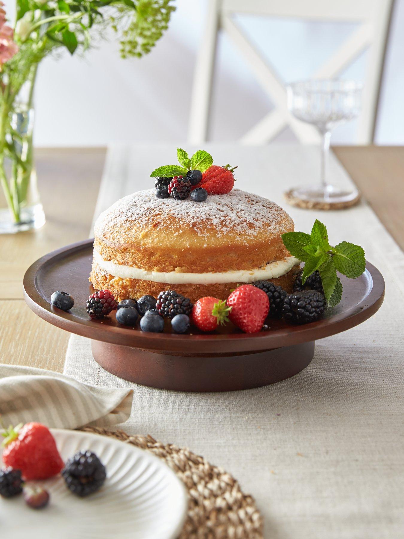 undefined Wooden Cake Stand