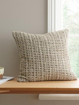 Product photograph of Catherine Lansfield Amble Linen Blend Cushion from very.co.uk