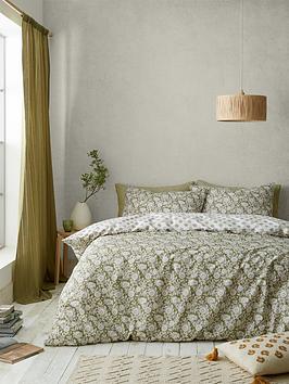 Product photograph of Pineapple Elephant Tangier Floral Duvet Cover Set from very.co.uk