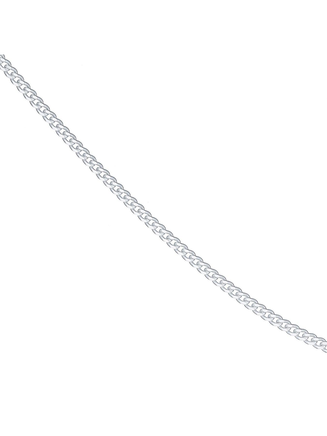 Samuel Sterling Silver 22 Inch Dainty Curb Chain Very