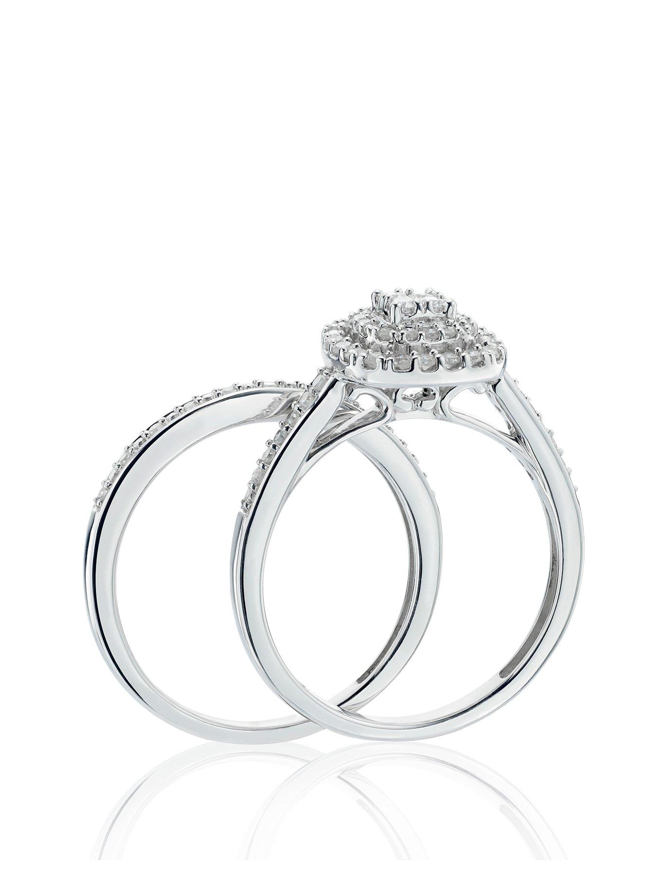 H samuel halo engagement ring hot sale