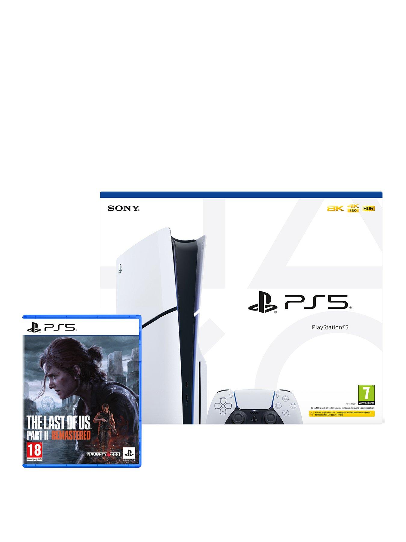 undefined Disc Console  &  The Last of Us Part II Remastered
