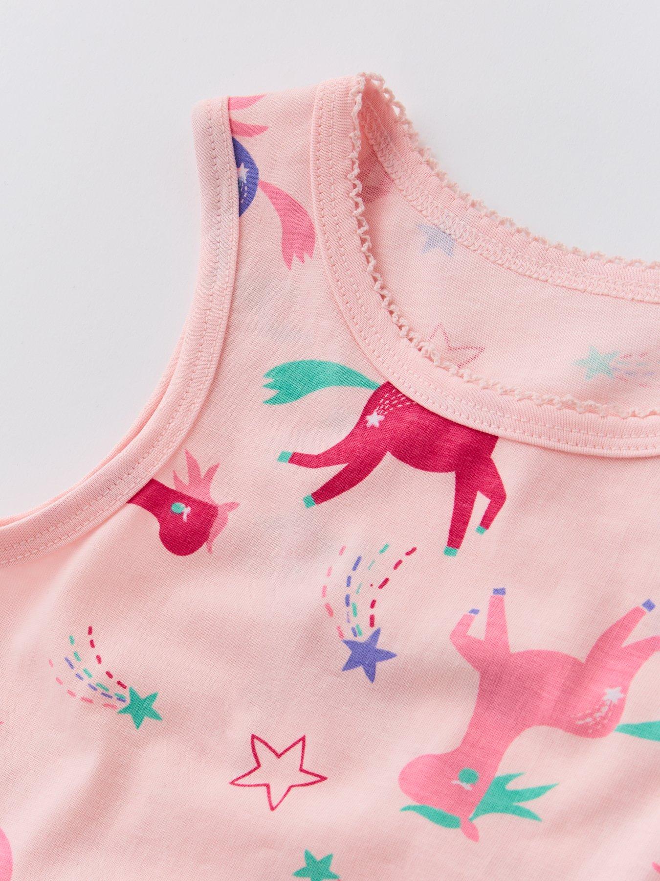 Everyday Girls 3 Pack Unicorn Vest Set - Multi | Very