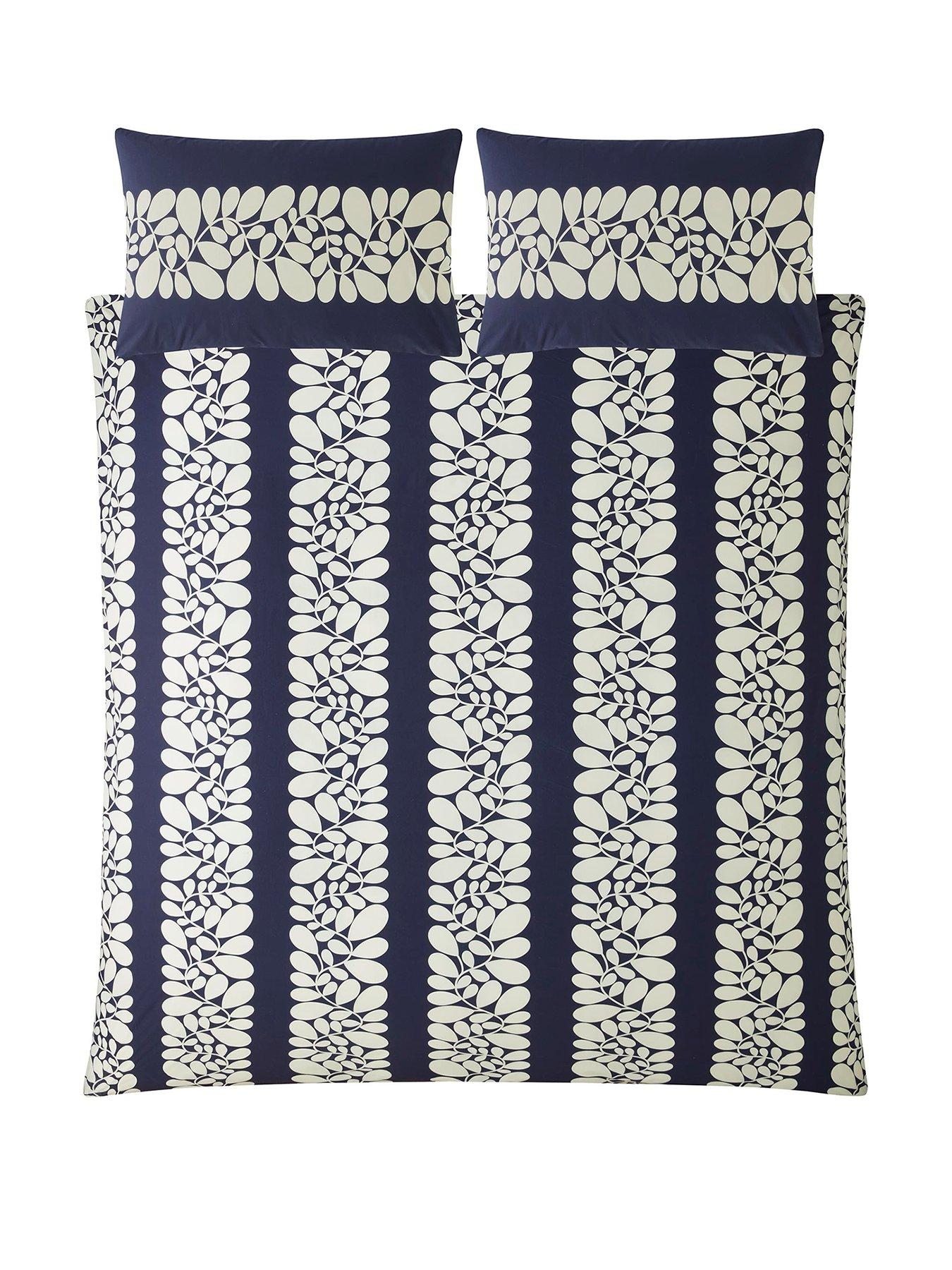 Image 2 of 5 of Orla Kiely Sycamore Stripe 100% Cotton Percale Duvet Cover Set