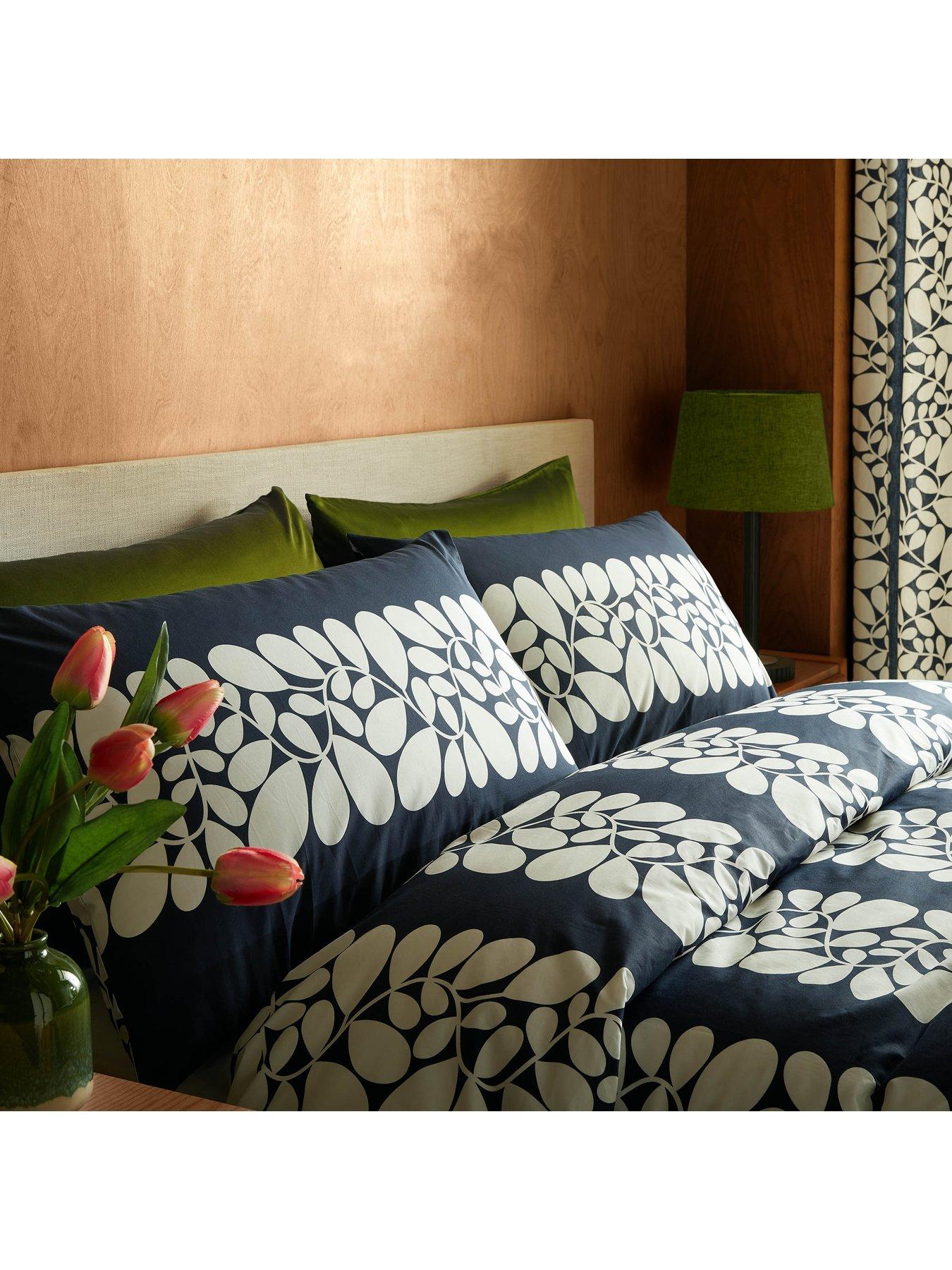 Image 3 of 5 of Orla Kiely Sycamore Stripe 100% Cotton Percale Duvet Cover Set