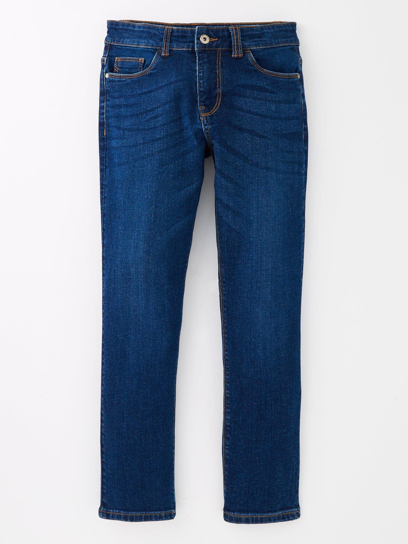 Image 1 of 4 of V by Very Boys Dark Wash Slim Jean