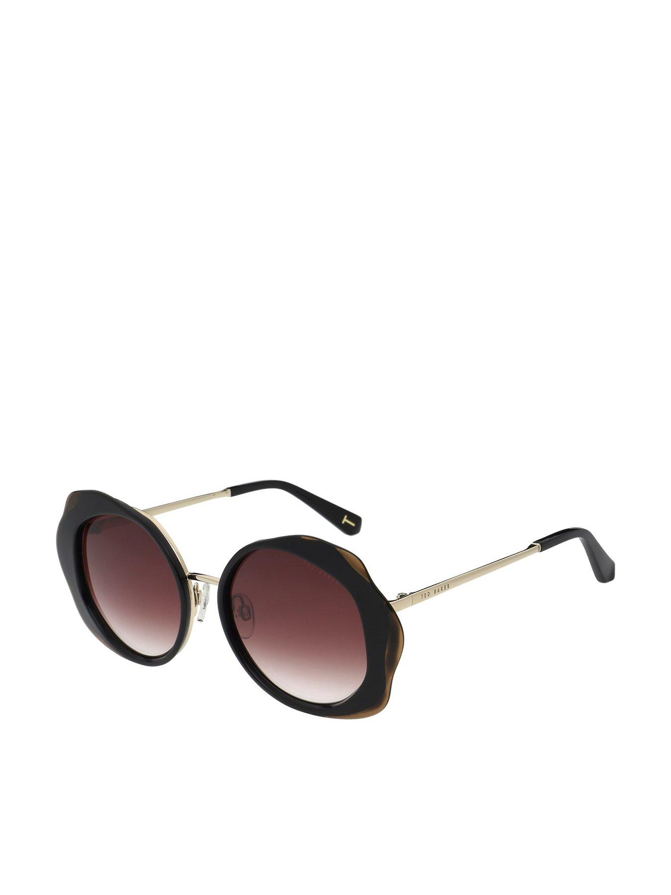 undefined Gloss Crystal Camel Sunglass