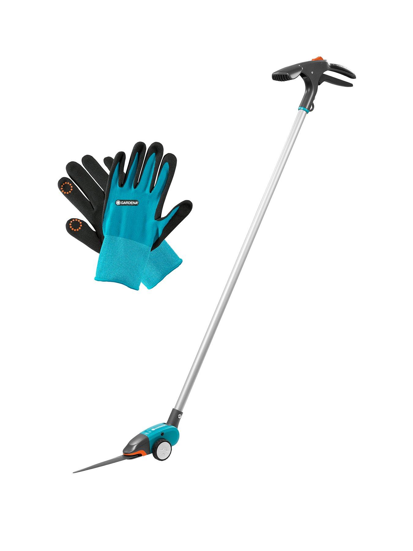Product photograph of Long-handle Grass Shears Comfort Free Gloves from very.co.uk